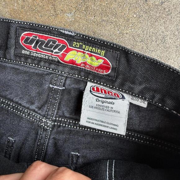 Y2K Jnco Jeans Pipes Baggy Faded Jeans - Picture 2 of 5